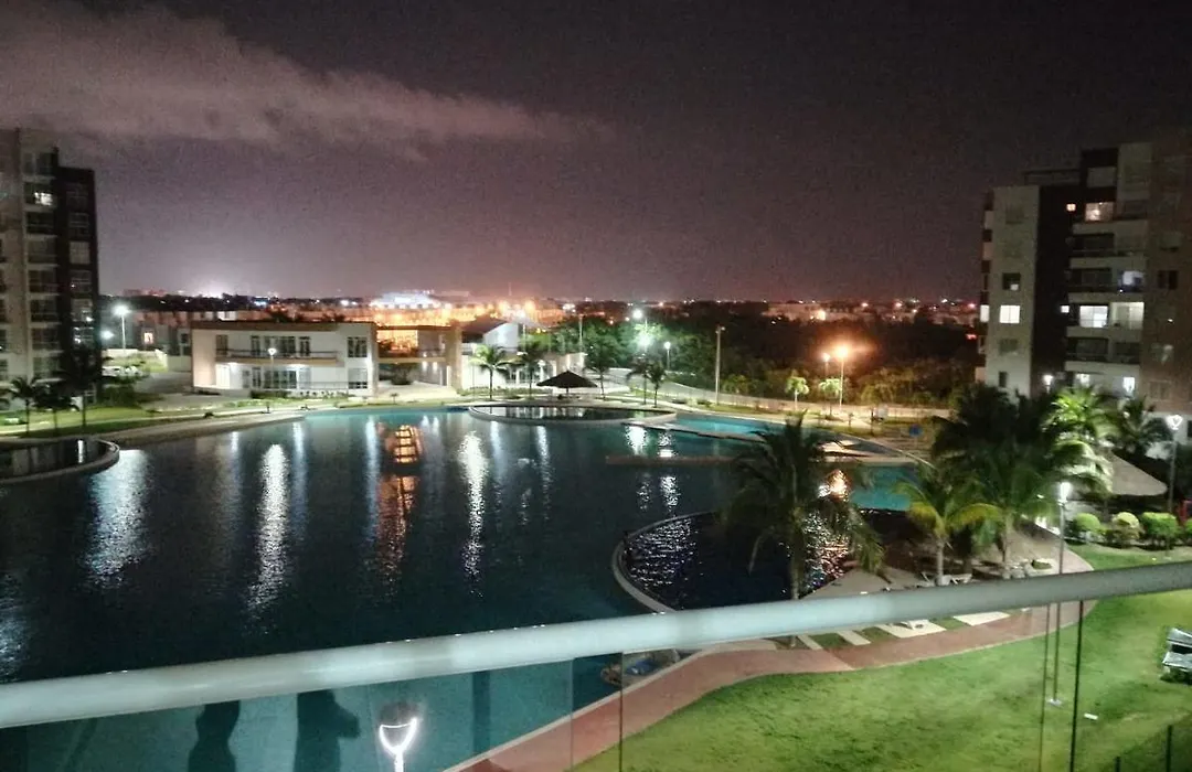 Departamento En Dream Lagoons Cancun-1